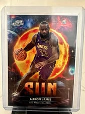 2025-26 Topps Cosmic Chrome Planetary Pursuit Sun LeBron James #PPS-2 card