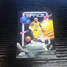 2025-26 Topps Cosmic Chrome Space Walk LeBron James #SW-1 card
