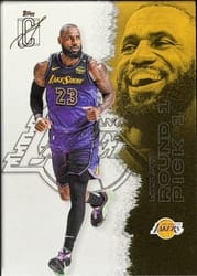2025-26 Topps Signature Class Base Set LeBron James #51 card