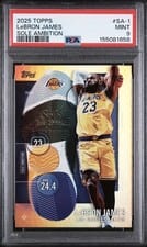 2025-26 Topps Sole Ambition LeBron James #SA-1 card