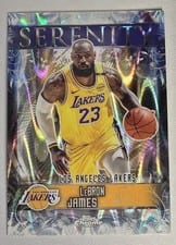 2025 Topps Chrome Serenity LeBron James RayWave Refractor #SY-2 card