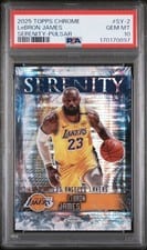 2025 Topps Chrome Serenity LeBron James Pulsar Refractor #SY-2 card