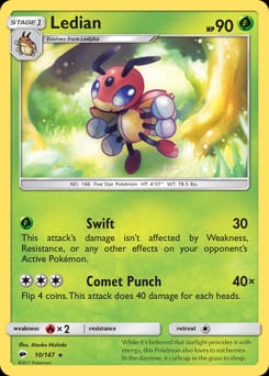 2017 Burning Shadows Ledian #10