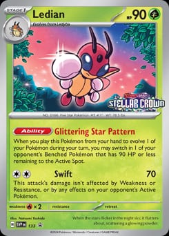Scarlet & Violet Black Star Promos Ledian #133 card