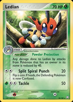 Team Rocket Returns Ledian #23 card