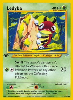 Neo Destiny Ledyba #71 card