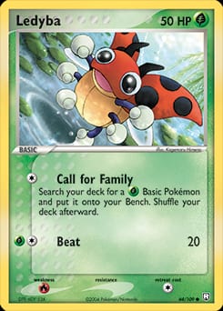 Team Rocket Returns Ledyba #64 card