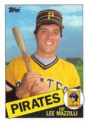 1985 Topps Base Set Lee Mazzilli #748 card