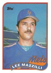 1989 Topps Base Set Lee Mazzilli #58 card