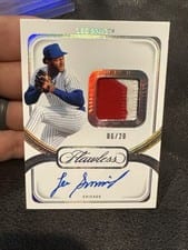 2024 Panini Flawless Prime Patch Autographs (Vertical) Lee Smith #PPV-LS card