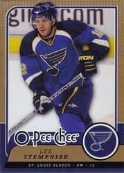 2008-09 O-Pee-Chee Base Set Lee Stempniak #272 card