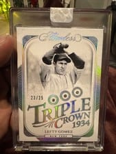 2024 Panini Flawless Triple Crown Lefty Gomez #16 card