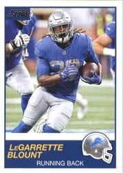 2019 Score Base Set LeGarrette Blount #216 card