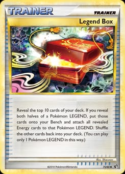 HS—Undaunted Legend Box #75 card