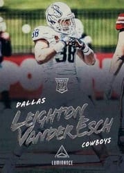 2018 Panini Luminance Base Set Leighton Vander Esch #117 card