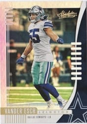 2019 Panini Absolute Base Set Leighton Vander Esch #53 card