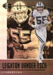 2019 Panini Illusions Base Set Leighton Vander Esch #21 card