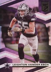 2020 Donruss Elite Base Set Leighton Vander Esch #96 card