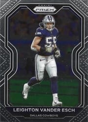 2020 Panini Prizm Base Set Leighton Vander Esch #154 card