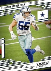 2021 Panini Prestige Base Set Leighton Vander Esch #11 card