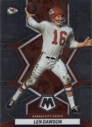 2022 Panini Mosaic Base Set Len Dawson #237 card