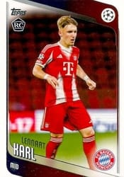 2025-26 Topps UEFA Club Competitions Base Set Lennart Karl #187 card