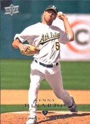 2008 Upper Deck Base Set Lenny DiNardo #22 card