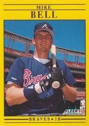 1991 Fleer Base Set Lenny Dykstra #682 card