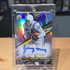 2023 Topps Composite Resurgence Signatures Set Lenny Moore #RA-LM card