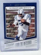 2024 Panini Prestige For the Record Lenny Moore #FR-LM card