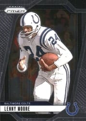 2024 Panini Prizm Base Set Lenny Moore #296 card