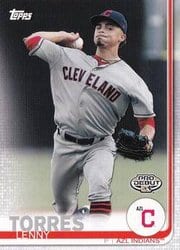 2019 Topps Pro Debut Base Set Lenny Torres #28 card