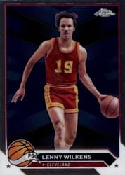 2023-24 Topps Chrome Base Set Lenny Wilkens #25 card