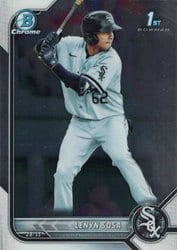 2022 Bowman Chrome Prospects Lenyn Sosa #BCP-76 card