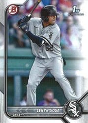 2022 Bowman Prospects Lenyn Sosa #BP-76 card
