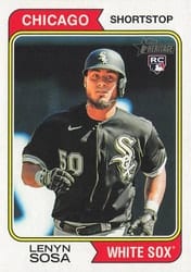 2023 Topps Heritage Base Set Lenyn Sosa #511 card
