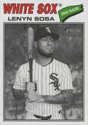 2026 Topps Heritage Base Set Lenyn Sosa #339 card