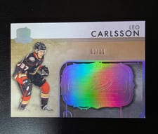 2023-24 Upper Deck The Cup Rookie Rink Gallery Leo Carlsson #RGCA-V1 card
