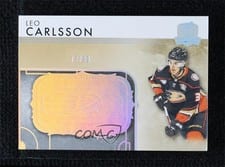 2023-24 Upper Deck The Cup Rookie Rink Gallery Leo Carlsson #RGCA-V2 card