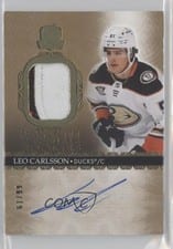 2023-24 Upper Deck The Cup Signature Materials Leo Carlsson #SM-LC