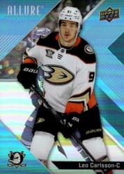2024-25 Upper Deck Allure Base Set Leo Carlsson #26 card