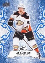 2024-25 Upper Deck Ice Base Set Leo Carlsson #62 card