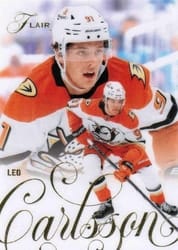 2025-26 Flair Base Set Leo Carlsson #1 card