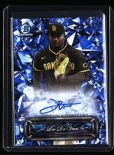 2024 Bowman Chrome Sapphire Edition Selections Autographs Leo De Vries #SSA-LD