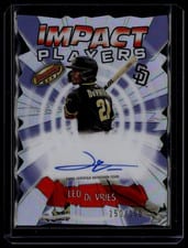 Leo De Vries 2024 Bowman's Best Impact Players Autographs card