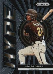 2024 Panini Prizm Hype Leo De Vries #9 card