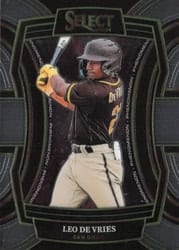 2024 Panini Select Phenomenon Leo De Vries #13 card