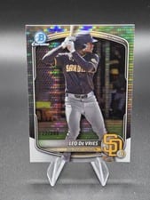 2025 Bowman Chrome Prospects Leo De Vries #BCP-204 card