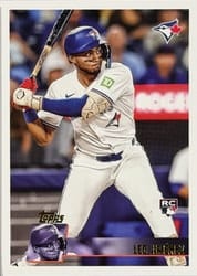 2025 Topps Archives Base Set Leo Jiménez #161 card