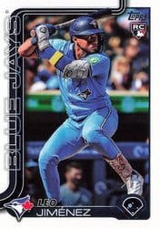 2025 Topps Base Set Leo Jiménez #535 card